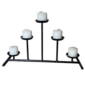 Vintage Original Box PartyLite Votive Candle Holder Metal Romantic Center Piece